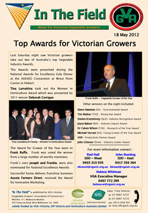 Top Awards for Victorian Growers